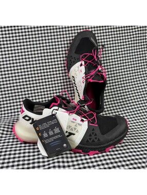 Dynafit Sky DNA Women's 9 Trail Running Shoes Pink Glow Black Vibram Ultralight